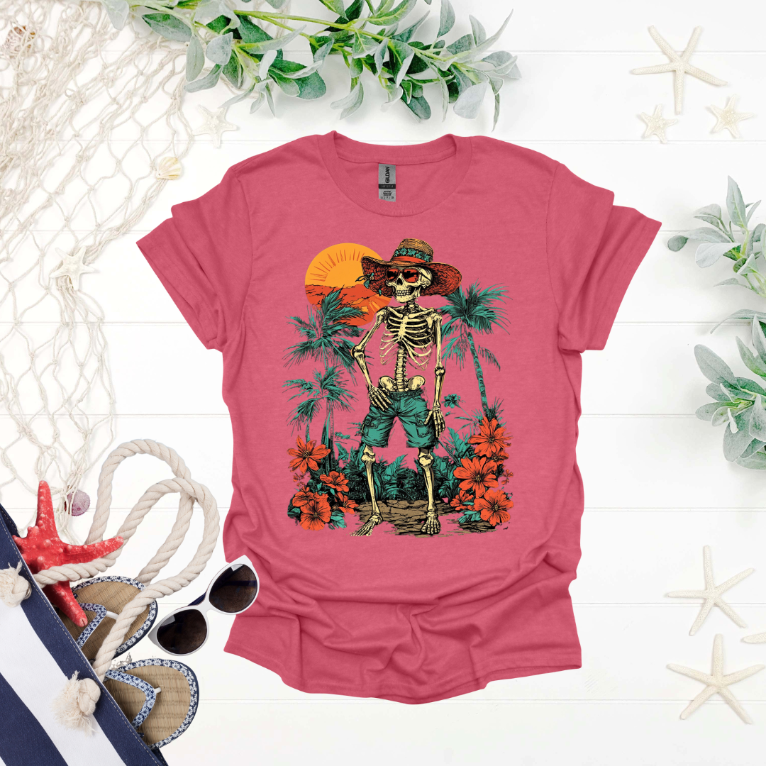 Tropical Skeleton Tee