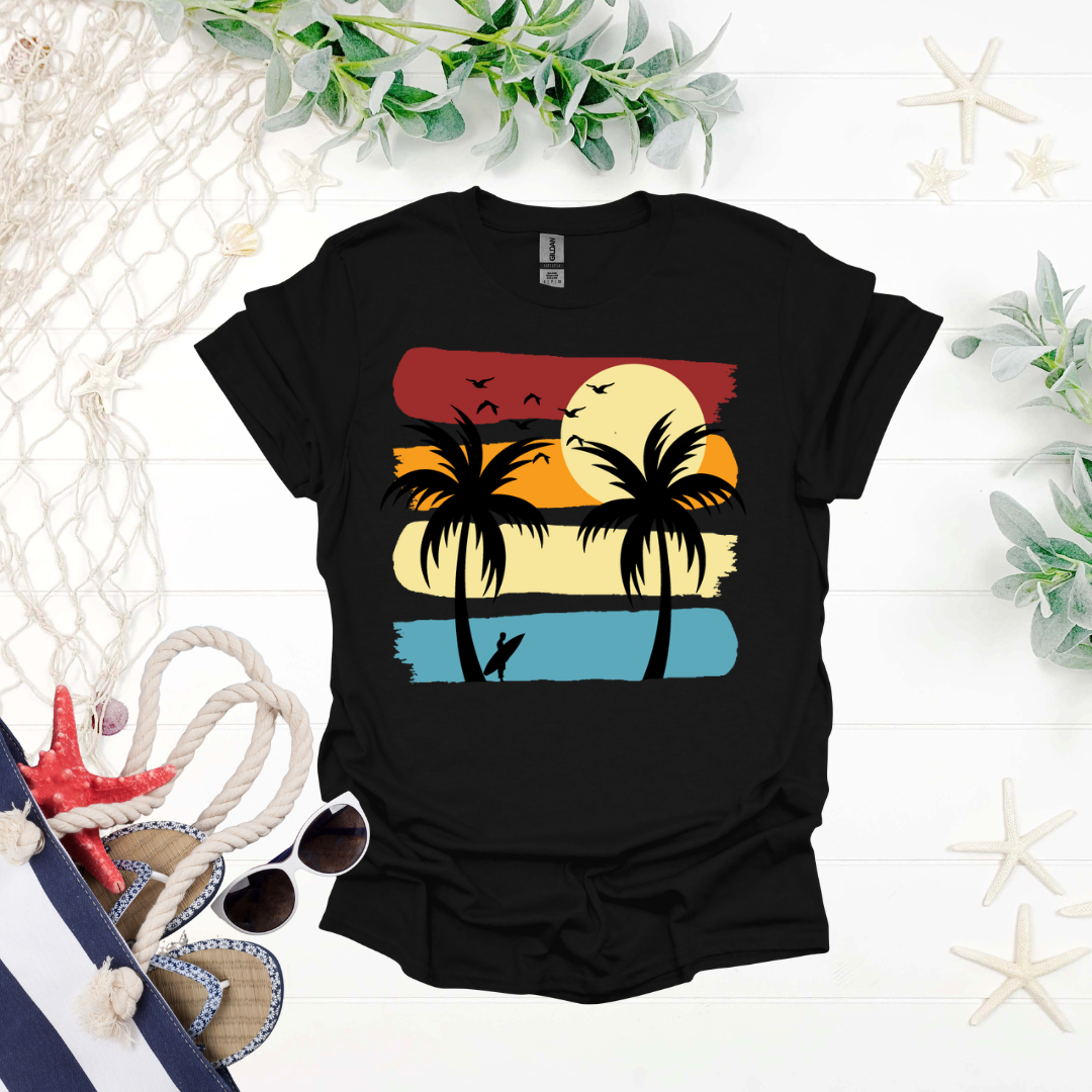 Sunset Surf Tee