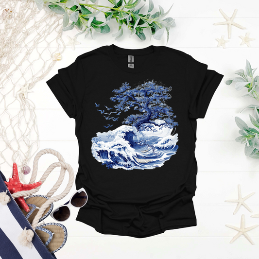 Tree of the Waves Tee