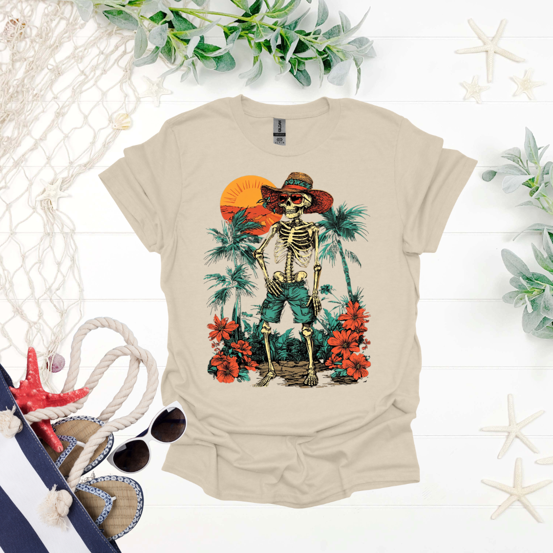 Tropical Skeleton Tee