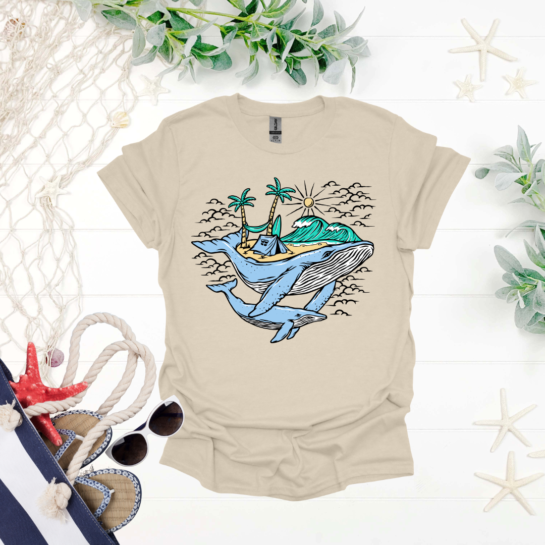 Whale Island Adventure Tee