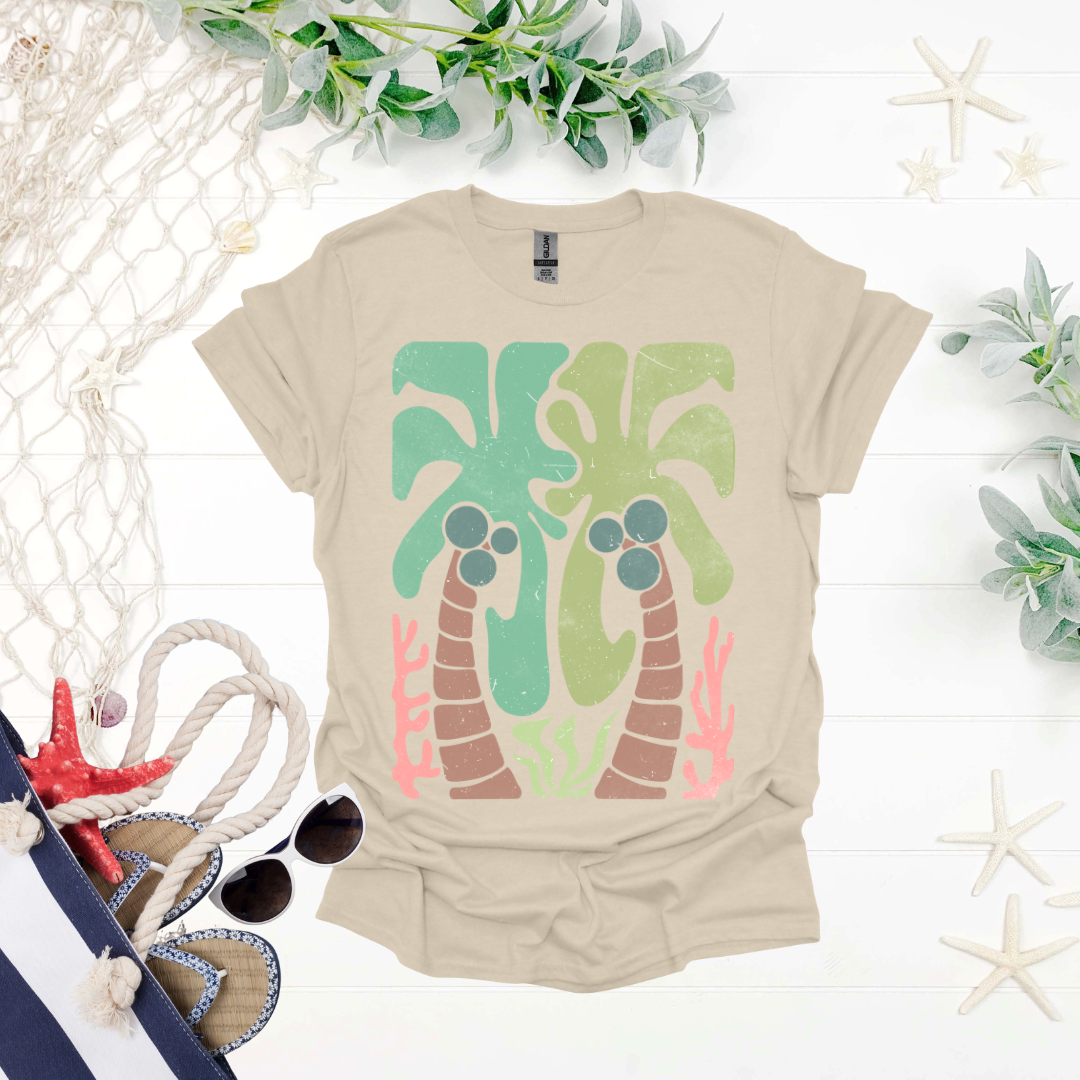 Tropical Boho Beach Tee