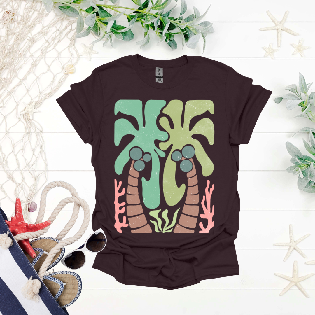 Tropical Boho Beach Tee