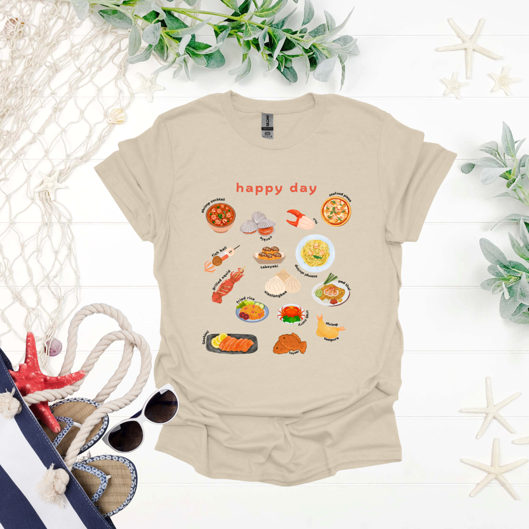 Happy Day Food Lover Tee