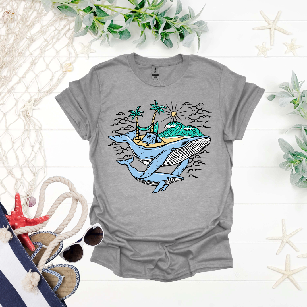 Whale Island Adventure Tee