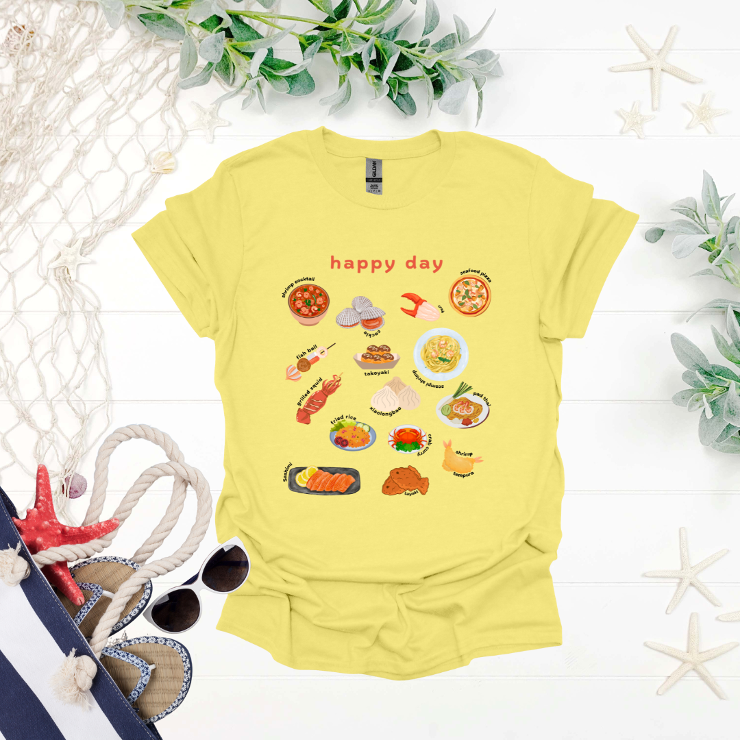 Happy Day Food Lover Tee