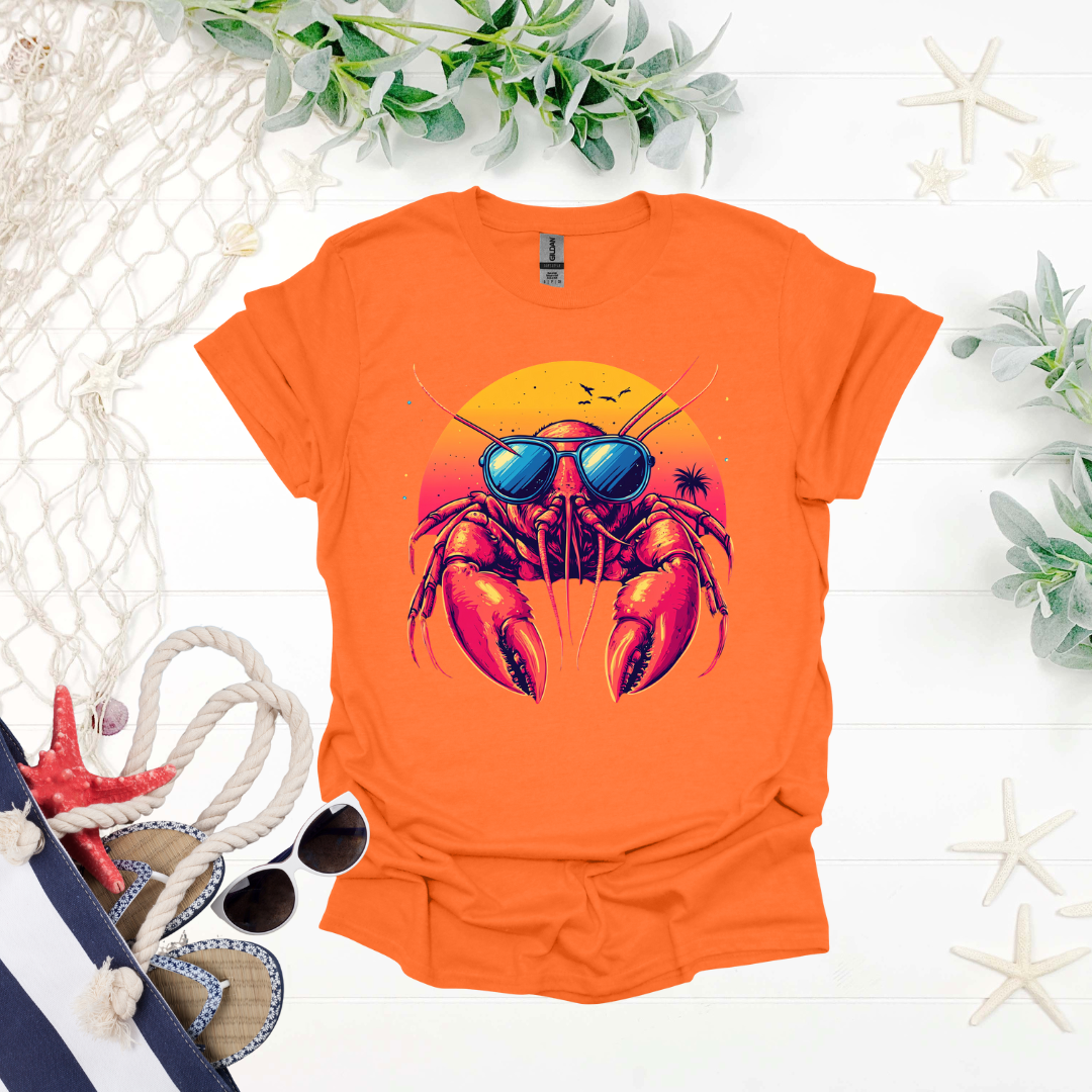 Cool Lobster Sunset Tee