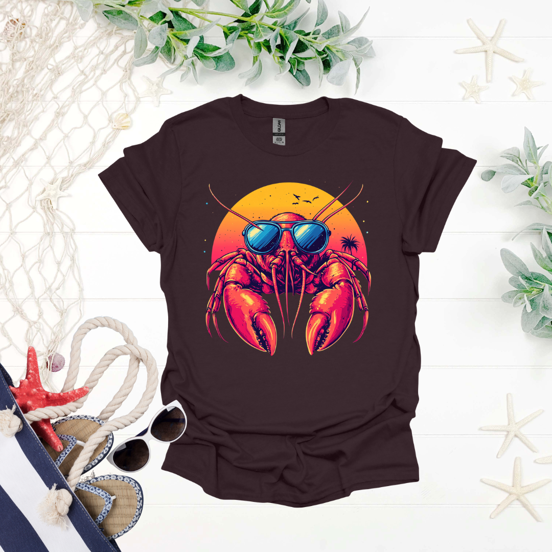 Cool Lobster Sunset Tee