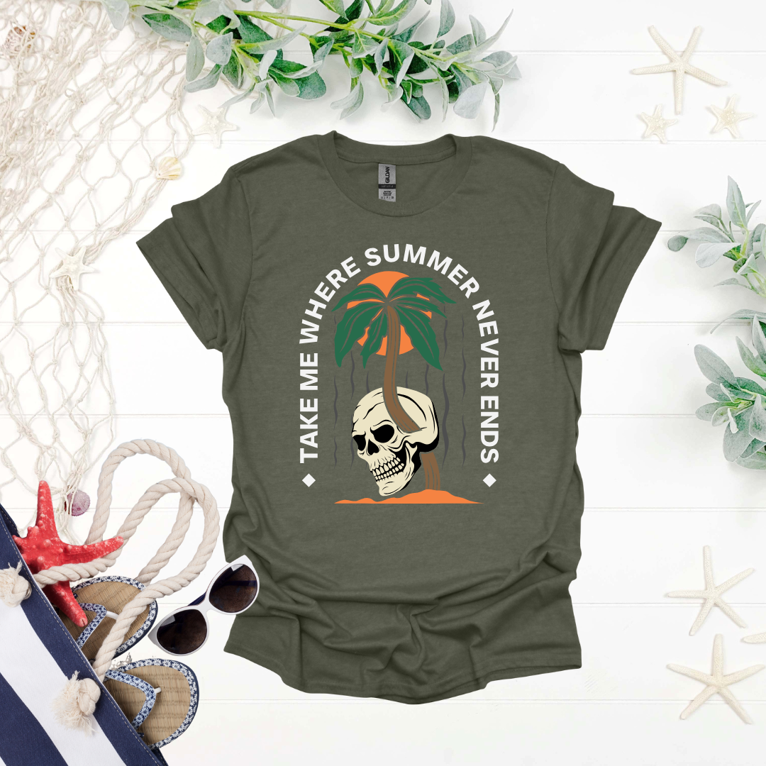 Endless Summer Skull Tee