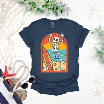 Surf & Chill Skeleton Tee