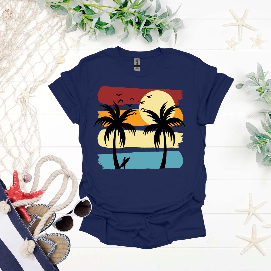 Sunset Surf Tee