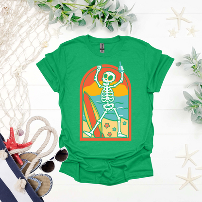 Surf & Chill Skeleton Tee