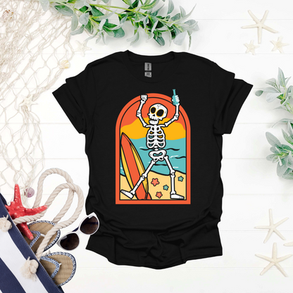 Surf & Chill Skeleton Tee