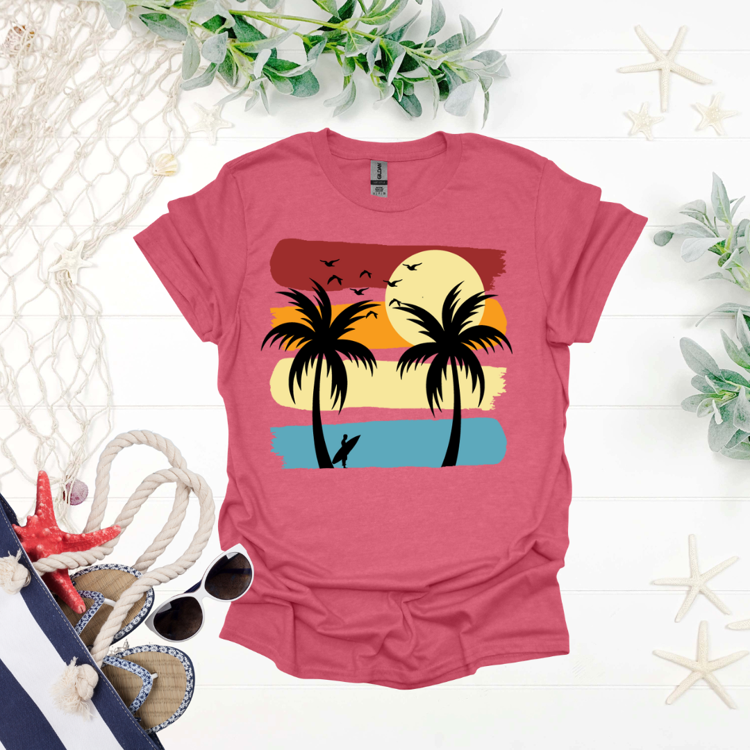 Sunset Surf Tee