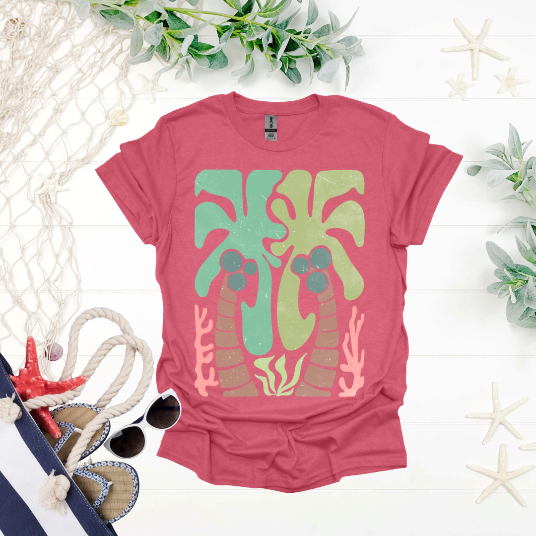 Tropical Boho Beach Tee